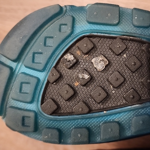 Nike Air Max Plus Running Shoe 2011 429890-040 Black Neon Blue Women's size 9 - Picture 9 of 13